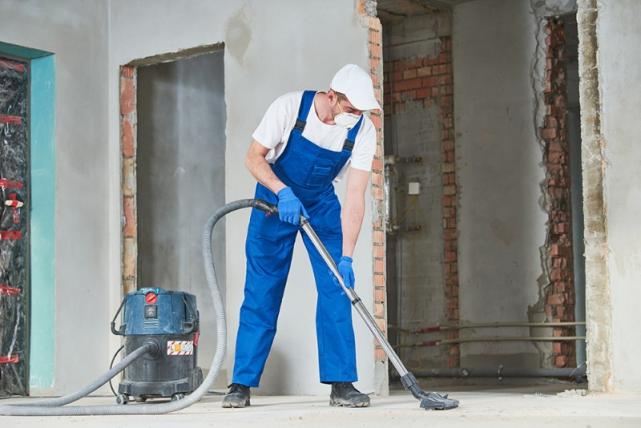 nettoyage après chantier